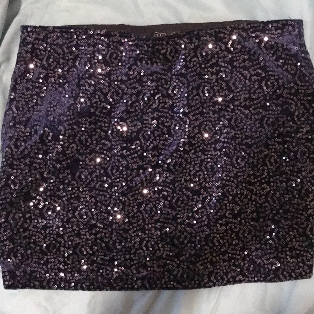 Blue forever 21 skirt